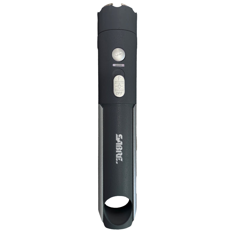 SABRE 2-IN-1 STUN GUN LED LIGHT BLK