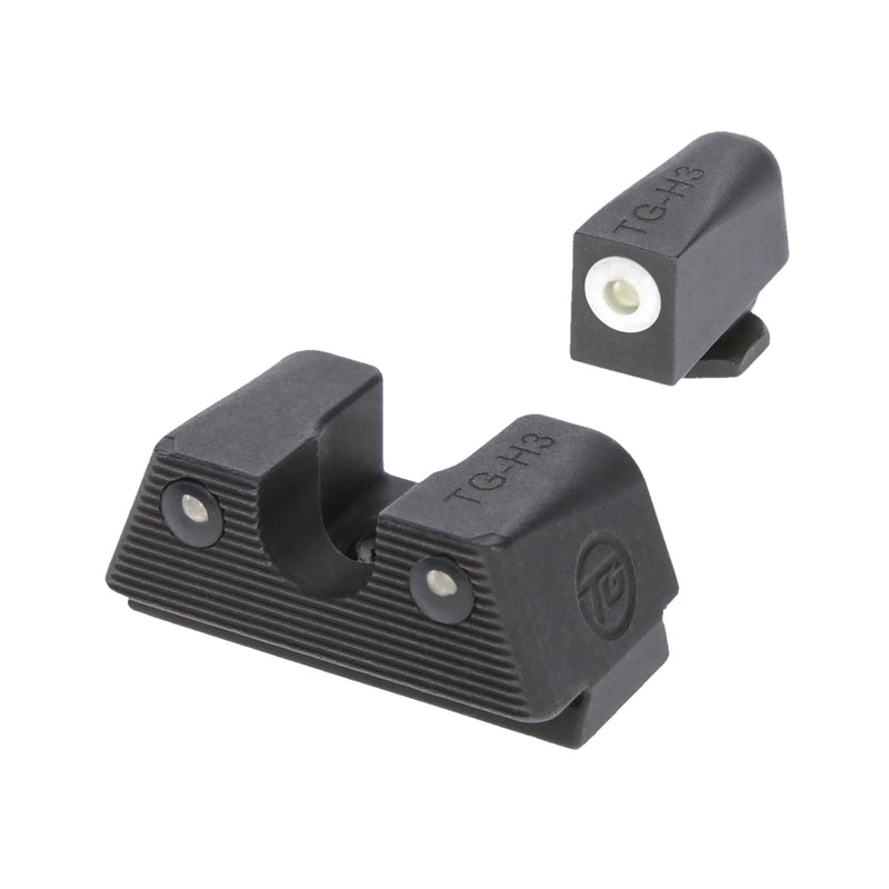 TRUGLO TRITIUM X FOR GLOCK WHT SET