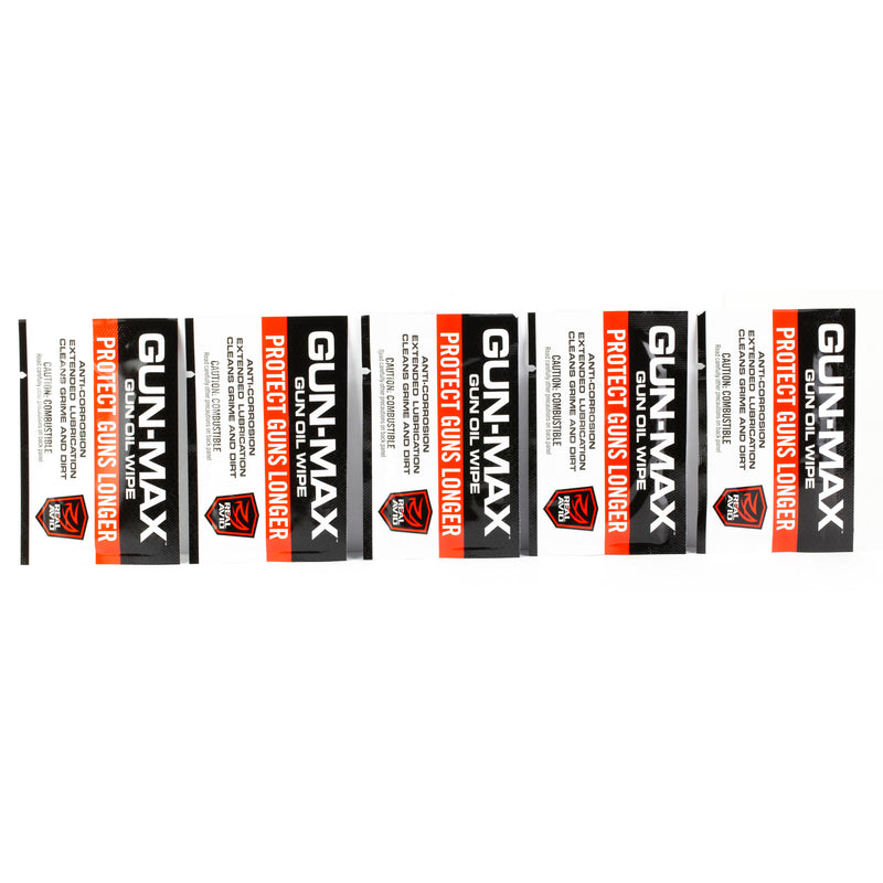 REAL AVID GUN-MAX OIL WIPES 25PK