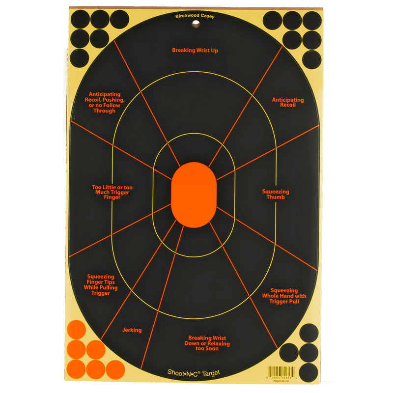 B/C SHT-N-C HANDGUN TRNR 5-12X18