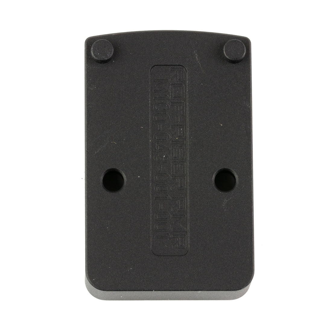 Reptilia ROF 10MM RMR red dot riser mount in black - AR-15 optic mounting heights and Picatinny rail guide