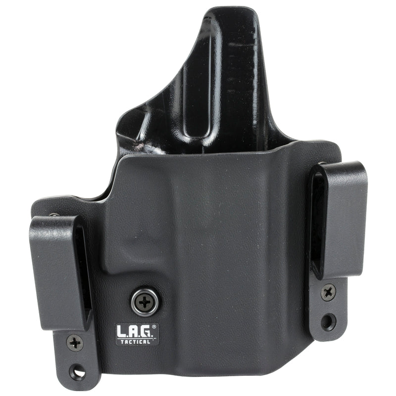 LAG Defender for Glock 43 OWB/IWB Black RH