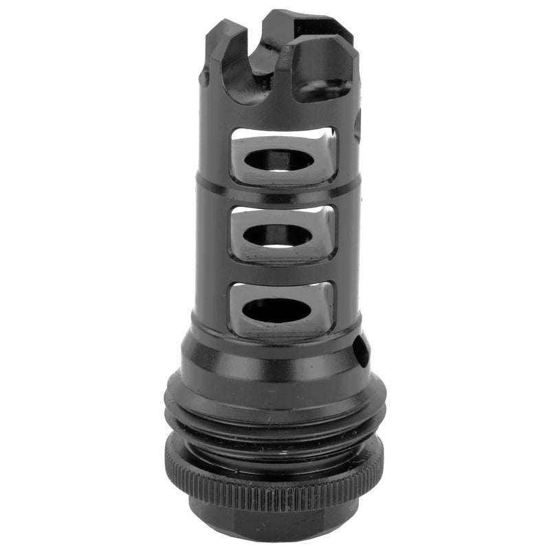 LanTac Dragon .223/5.56 Muzzle Brake with SilencerCo ASR Quick Mount — 1/2-28
