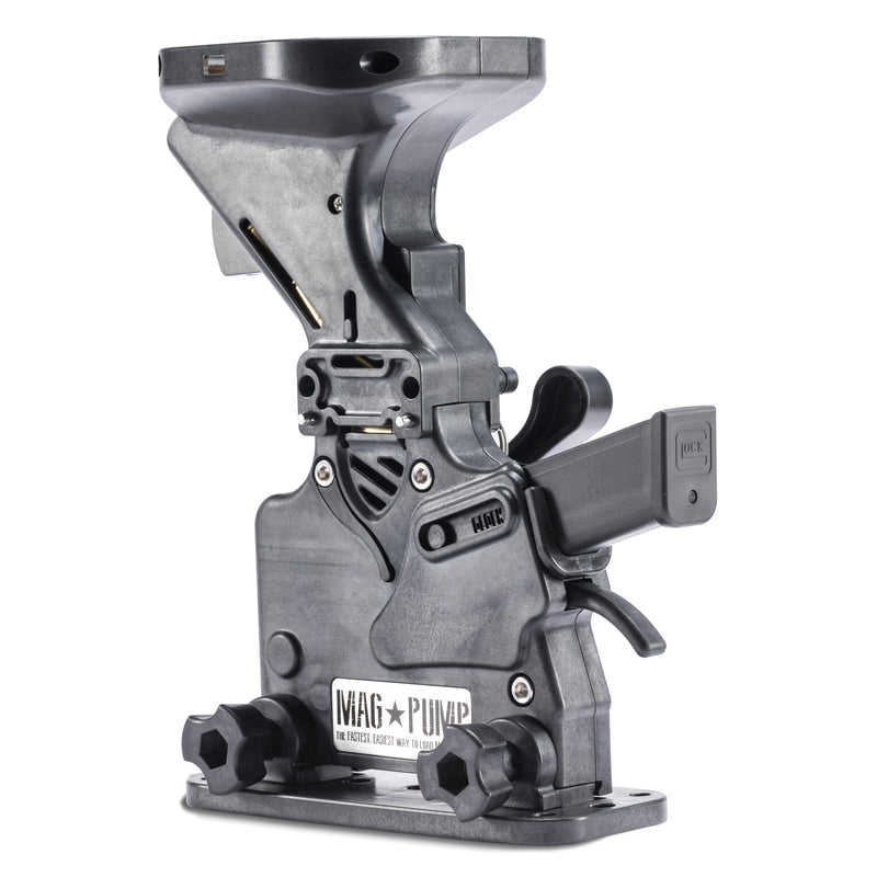 MagPump 9mm Loader with 50-Round Hopper and Mounting Base