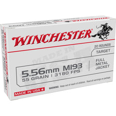 WIN M193 5.56 55GR FMJ 20/1000