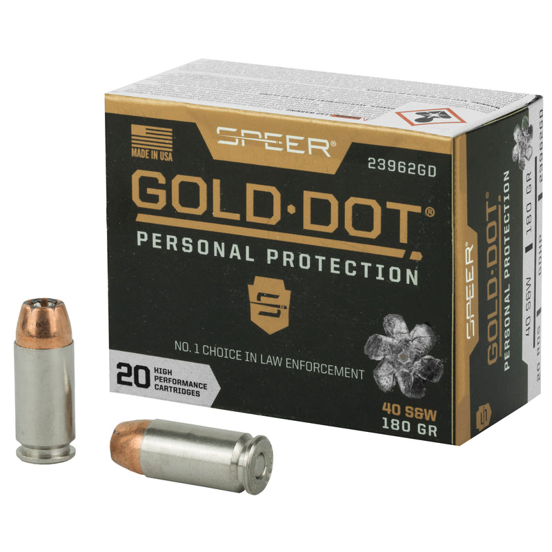 SPR GOLD DOT 40SW 180GR HP 20/200