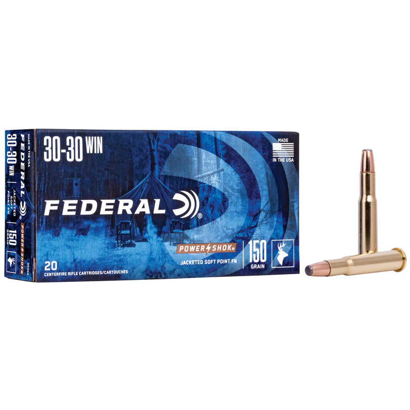 Federal Power-Shok 30-30WN 150gr SP FN 20/200