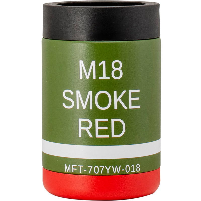 MFT M18 RED SMOKE CAN COOLER 12OZ