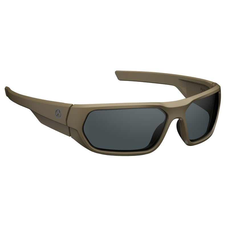 Magpul Radius Eyewear — Polarized Flat Dark Earth Frame, Gray Lens