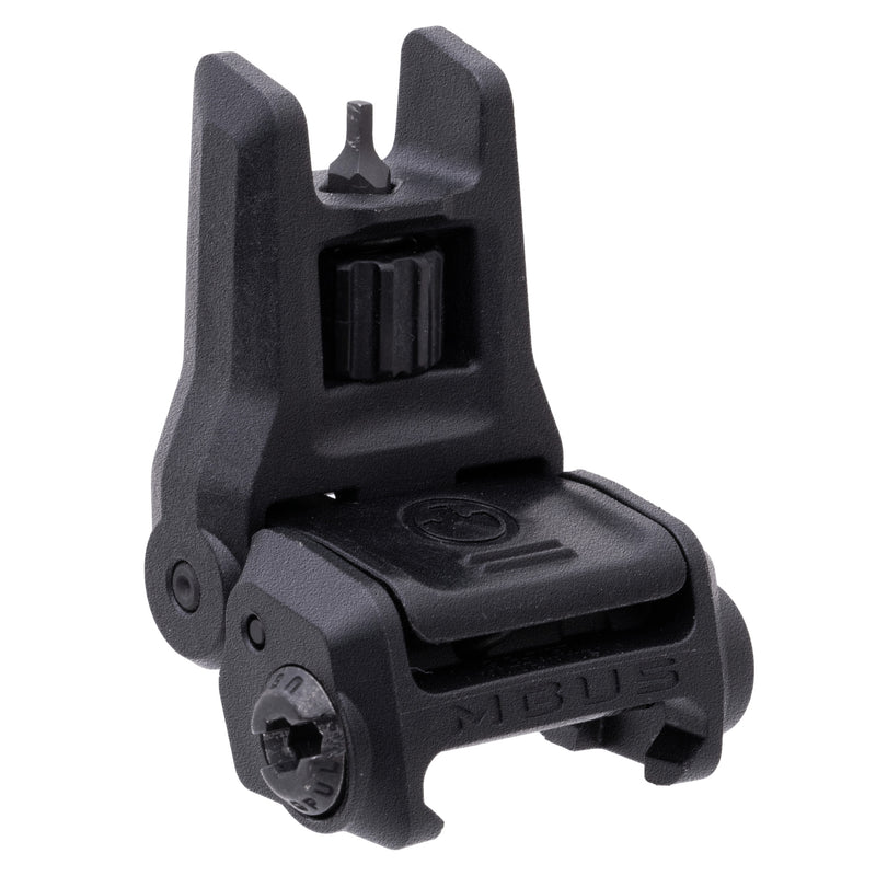 Magpul MBUS 3 Front Sight — Black Polymer, AR-Height, Flip-Up