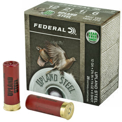 FED FLD/RANGE STEEL 12GA 2 3/4 #6 25