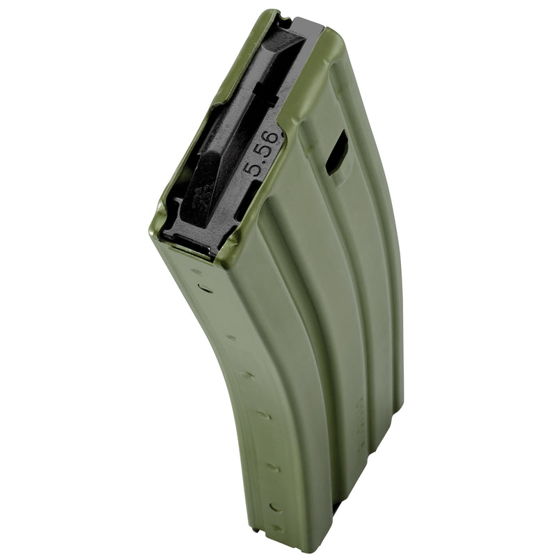 DuraMag 30-Round 5.56mm Aluminum Magazine — Olive Drab