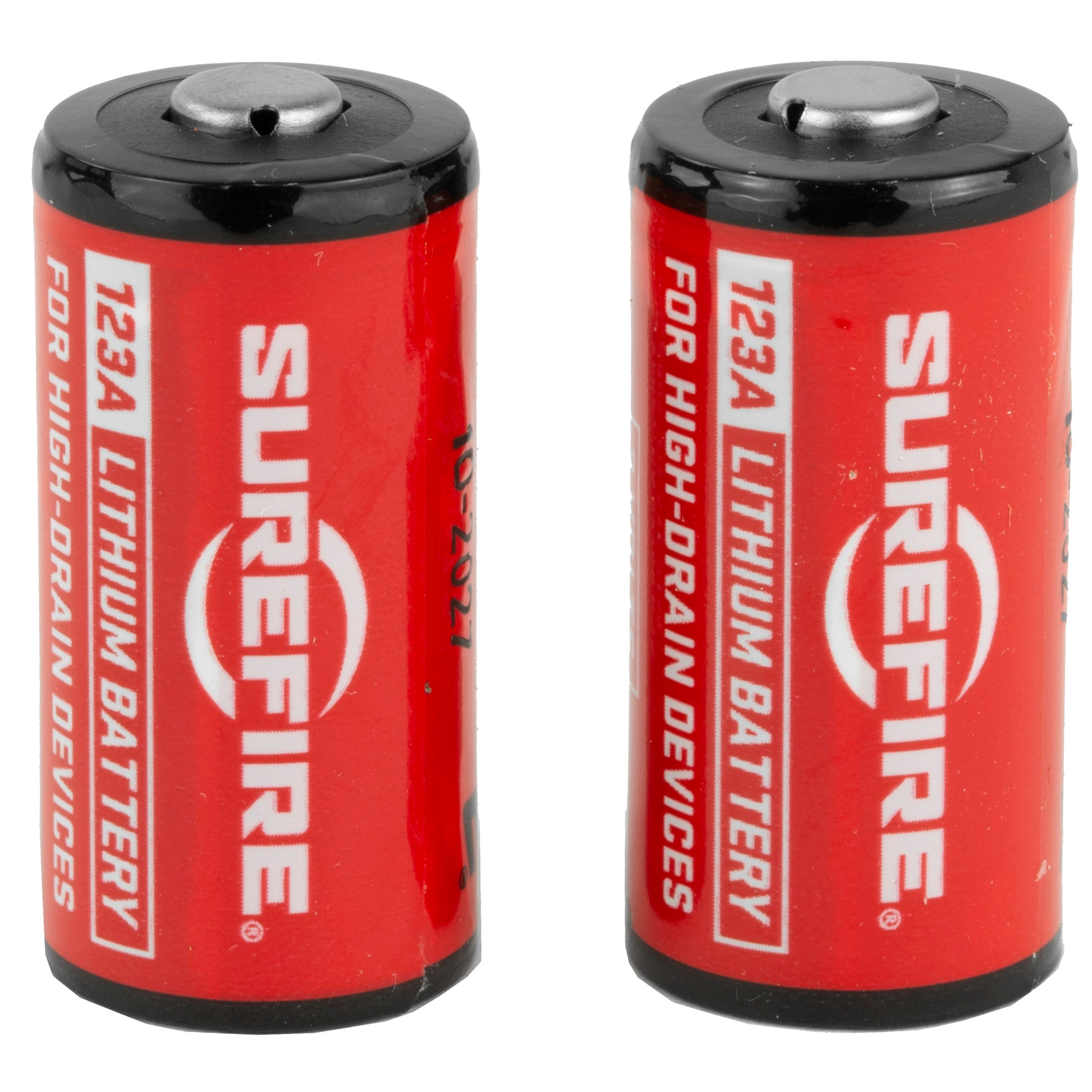 SureFire SF123A 3V Lithium Batteries 2 Pack | TakTactical ...