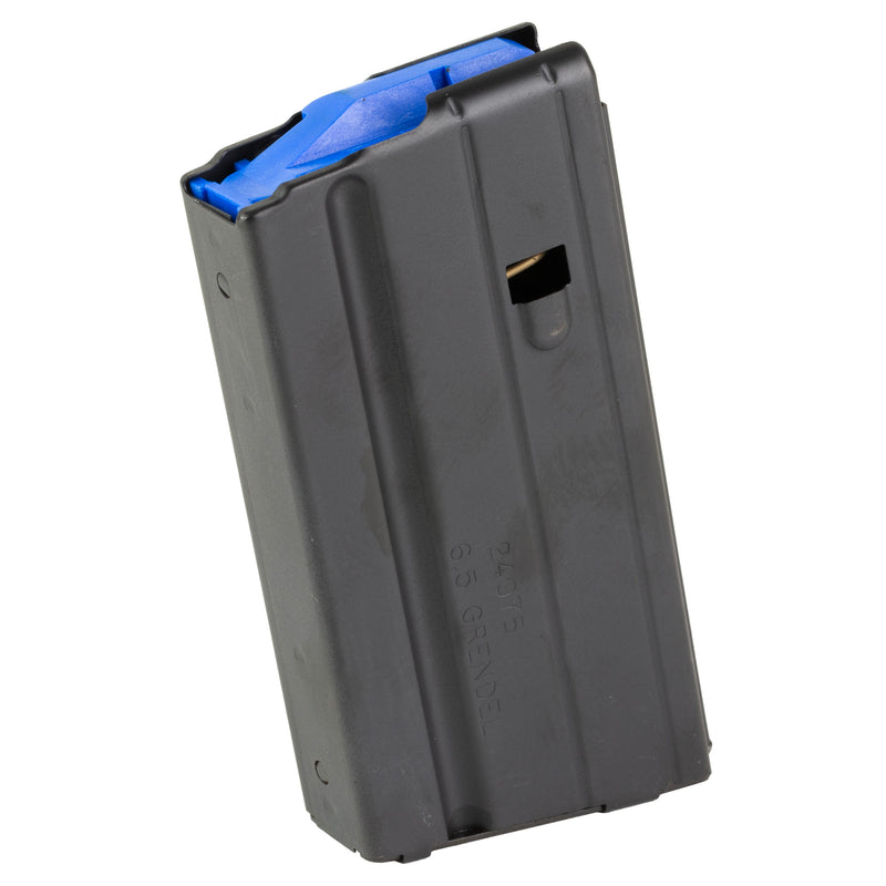 DURAMAG 6mm ARC / 6.5 Grendel 15-Round Stainless Magazine — Black