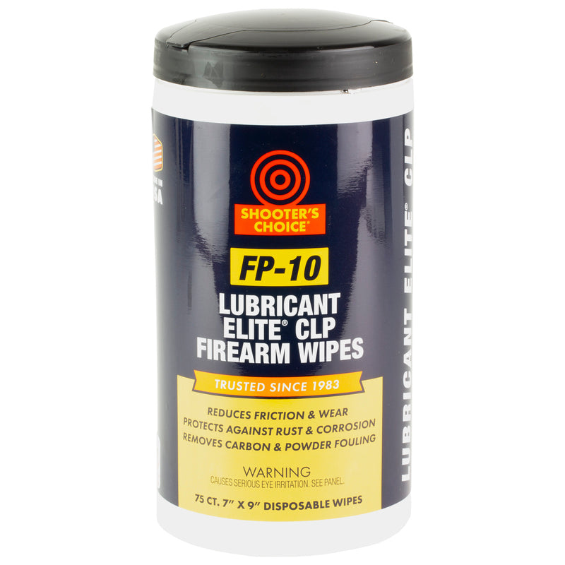 SHOOTERS CHOICE FP-10 CLP WIPES 75CT