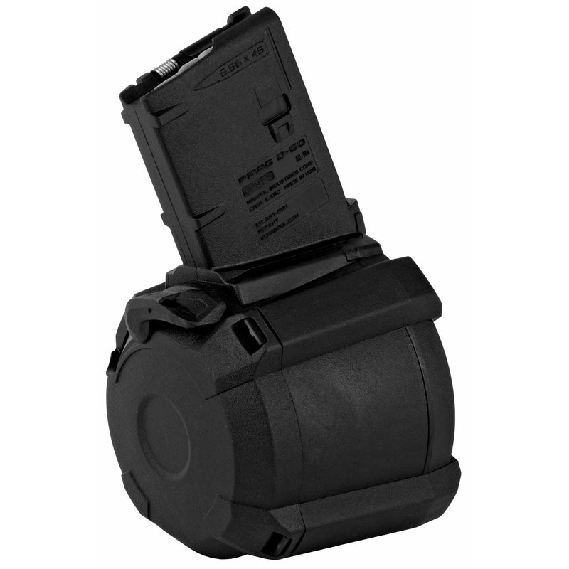 Magpul PMAG D-60 AR/M4 Gen M3 5.56x45mm 60-Round Drum Magazine Black