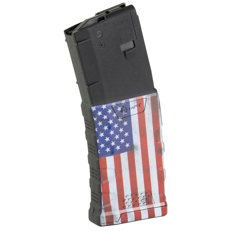 Magpul MFT Extreme Duty 5.56mm 30-Round Magazine with American Flag Graphic