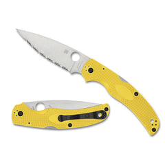 SPYDERCO NATIVE CHF SALT LW YLW SRTD