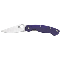 SPYDERCO MILITARY MODEL G-10 BLUE
