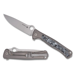 SPYDERCO SLYM STONEWASH TI 3.42