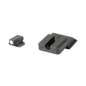 TRUGLO TRIT PRO FOR S&W M&P SET WHT