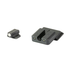TRUGLO TRIT PRO FOR S&W M&P SET WHT