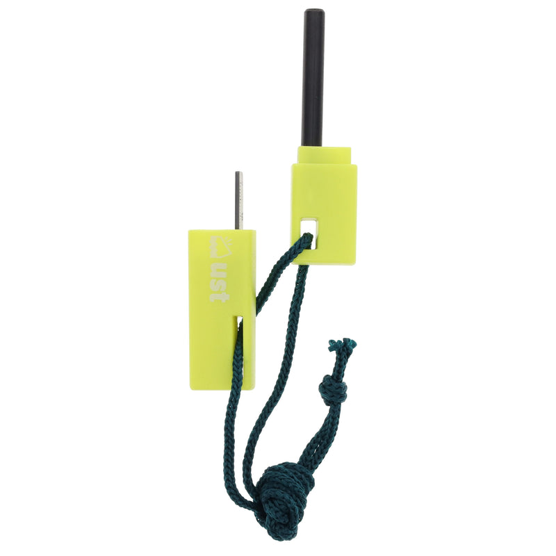 UST SparkForce Fire Starter — Magnesium Flint Striker for Bushcraft & EDC