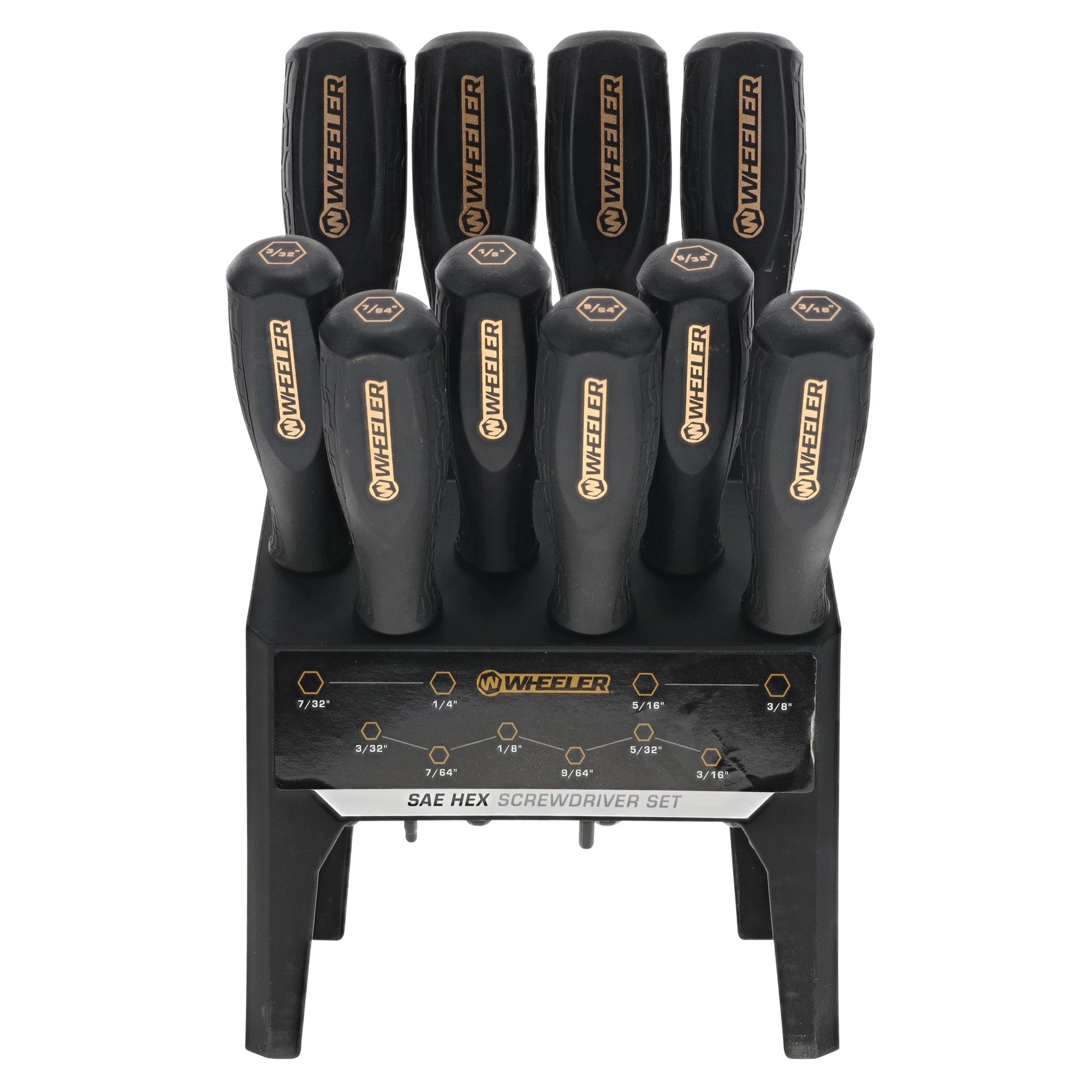 WHEELER 10PC SAEHEX BENCH DRIVER SET ...