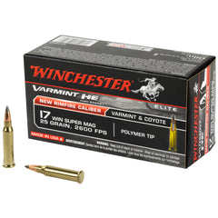 Winchester Varmint HE 17WSM 25GR Pt 50/500