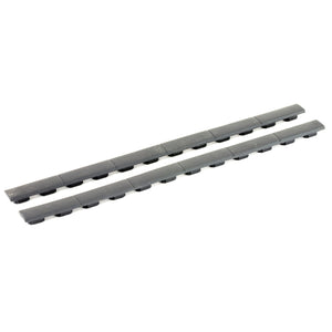 Magpul M-LOK Type 1 Rail Cover — Gray, 9.5" Length, Pack of 2