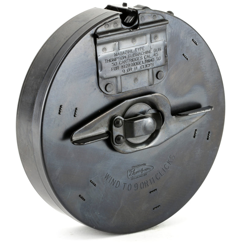 Auto Ordnance Thompson 50-Round Drum Magazine — .45 ACP
