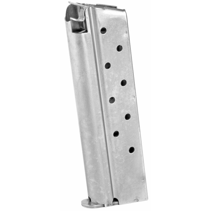 Mag Colt Government/Gold Cup/Combat Commander 9mm 9-Round Magazine Stainless Steel