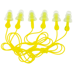 Peltor Reusable Tri-Flange Earplugs — 3-Pack