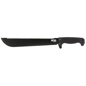 SOG SOGFARI MACHETE BLACK 13" W/STH