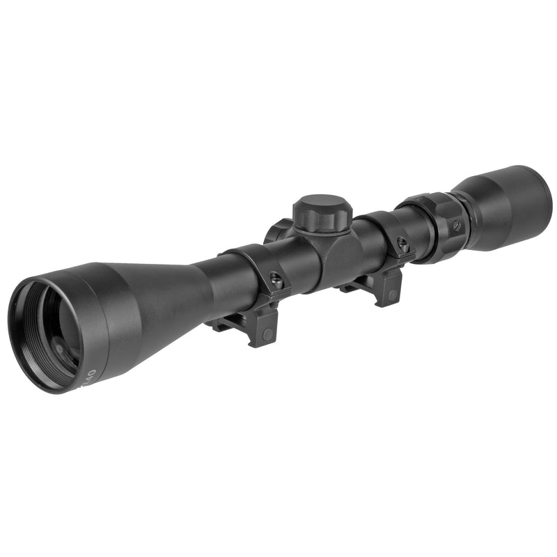 TRUGLO Buckline 3-9x40 Hunting Scope, BDC Dot Reticle, 1-inch Tube, Black