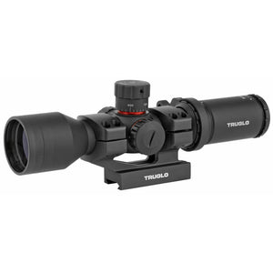 TRUGLO Tactical 3-9x42 Riflescope — Illuminated Mil-Dot, 30mm Tube, .223/.308 BDC Turrets, Mount Included