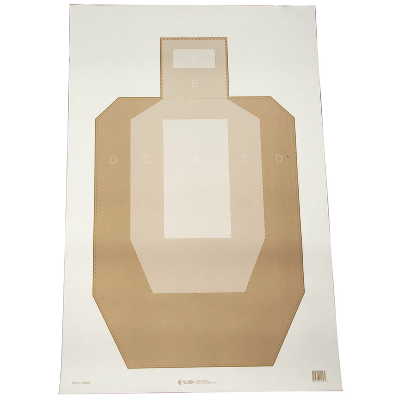 ACTION TGT IPSC/USPSA BRN 100PK