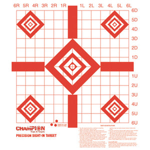 Champion Precision Sight-In Targets — 10-Pack