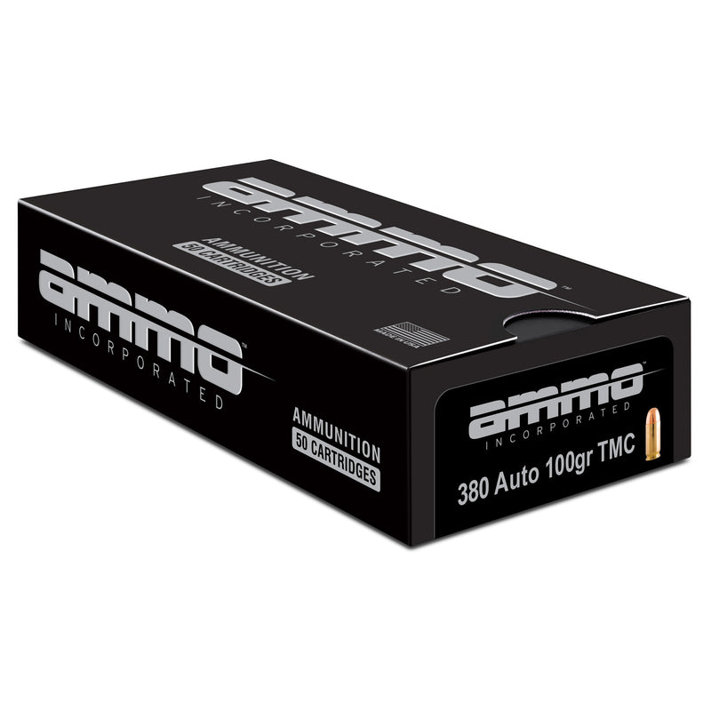 AMMO INC 380 AUTO 100GR TMC 50/1000