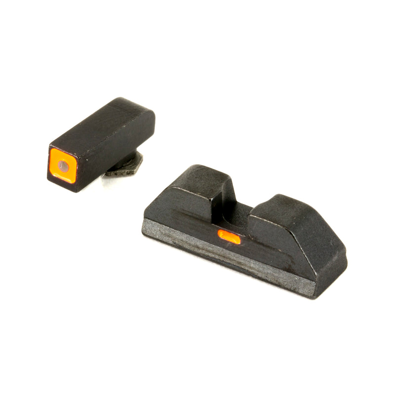 AmeriGlo CAP Orange Front Sight Set for Glock 17 / 19 — Combat Application Pistol Tritium Sights