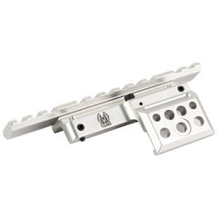 GG&G MINI-14 RUGER SCOPE MOUNT SIL