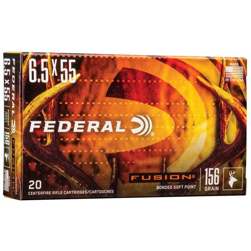 FUSION 6.5X55 SWDSH 156GR SP 20/200
