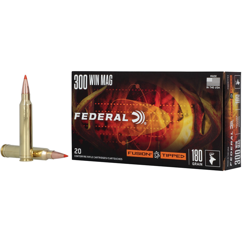 FUSION TIPPED 300WIN 180GR 20/200