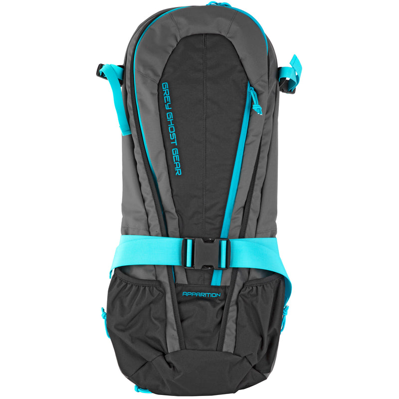 GGG APPARITION BAG BLK/CAYAN ZIPS