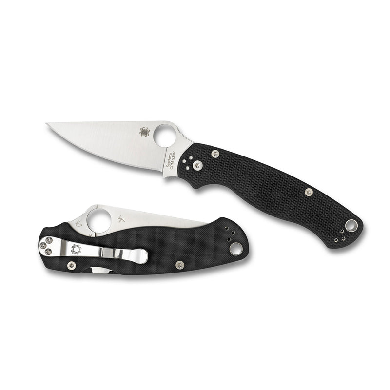 Spyderco Para Military 2 Folding Knife — G-10, Plain Edge