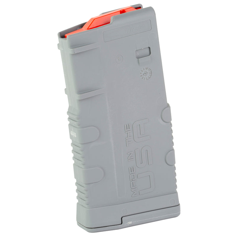 MAG Amend2 7.62x51mm 20-Round Magazine for SR25/AR10 Gray