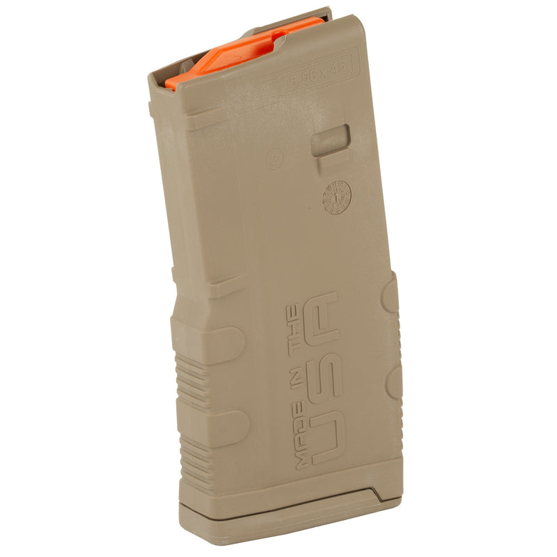 Amend2 AR-15 5.56 NATO 20-Round Polymer Magazine — Flat Dark Earth