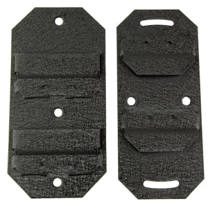 SKULL HOOKER LRG SHLDR FLUSH MNT BLK