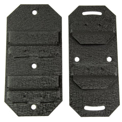 SKULL HOOKER LRG SHLDR FLUSH MNT BLK