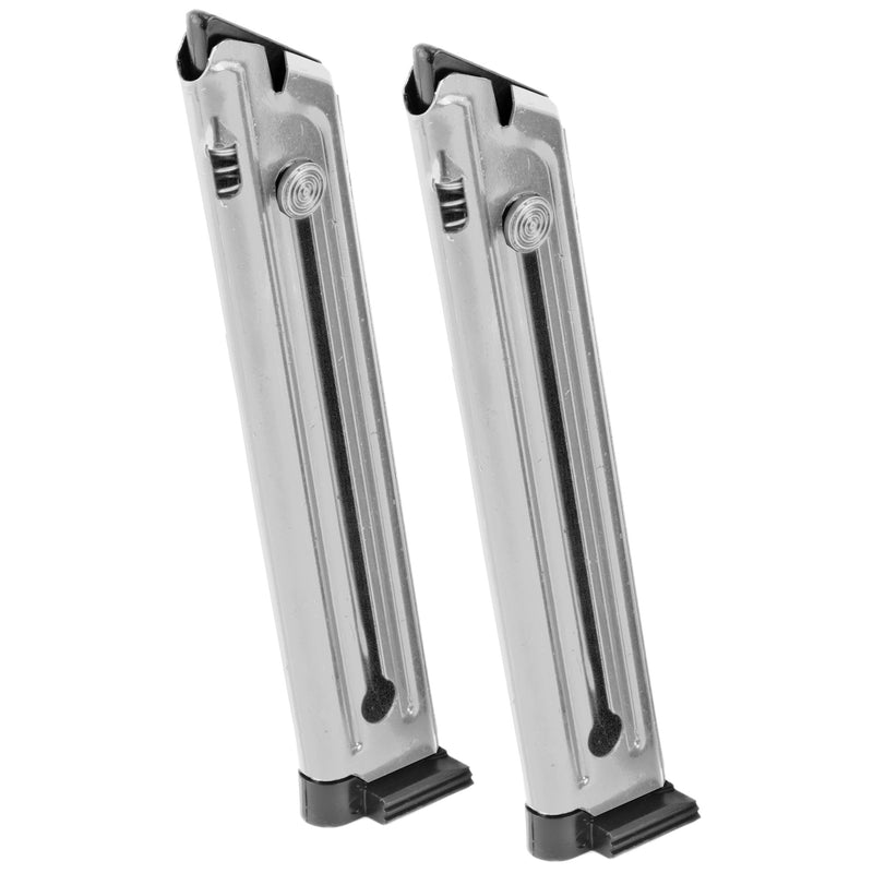 Mag Ruger Mark III/IV 22LR 10-Round Steel Magazine 2-Pack